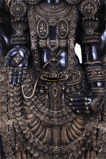 Brass Balaji Idol For Home Decor Height 48 Inch & Weight 48 Kg
