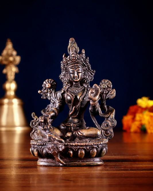 Brass Tara Weight 0.300 Kg & Height 3.5 Inch