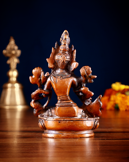 Brass  Tara Weight 0.300 Kg & Height 3.5 Inch