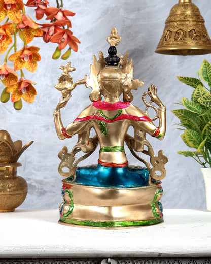 Brassaura® Brass Goddess Tara Statue | Height 14 Inches