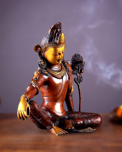 Brass Artistic Tara Weight 4.9 Kg