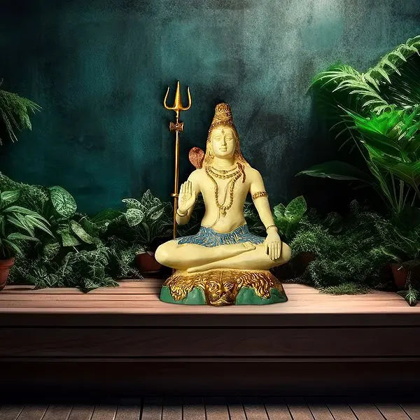 Brassaura® Brass Shiva Statue | Height 24 Inches & Weight 17.40 kg