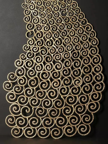 Brassaura® Brass Peacock Wall Sculpture | Height 160 cm