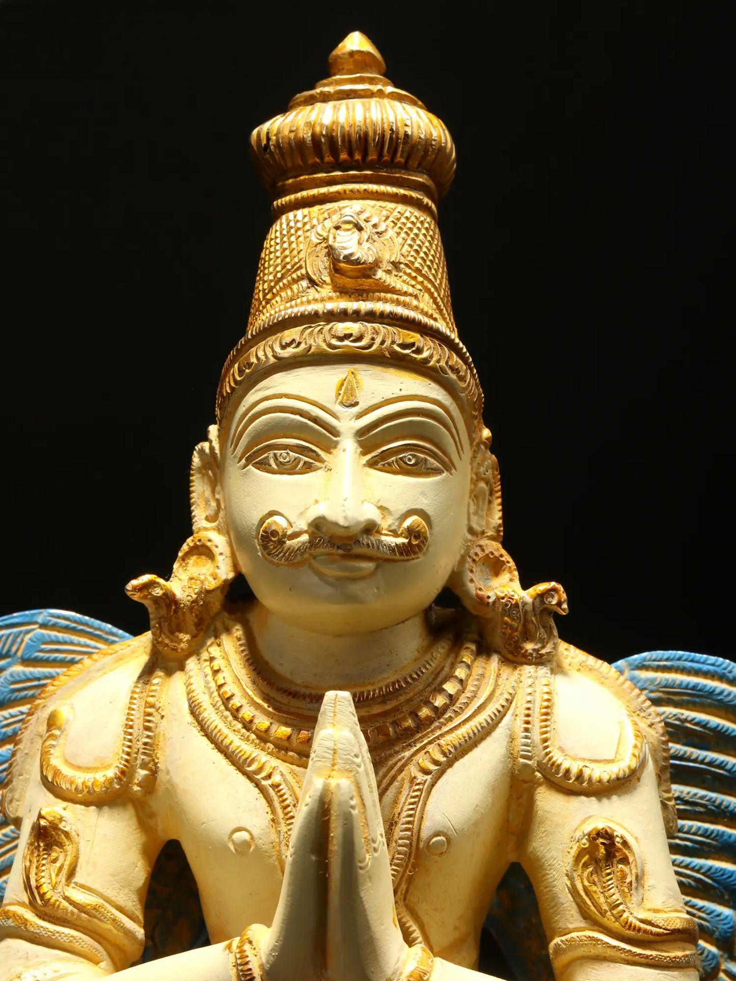 ब्रसौर® पीतल गरुड़ प्रतिमा | ऊँचाई 12 इंच और वज़न 5.60 किलोग्राम