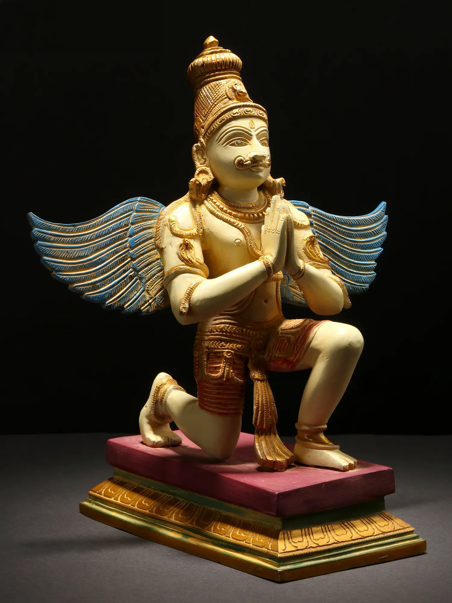 ब्रसौर® पीतल गरुड़ प्रतिमा | ऊँचाई 12 इंच और वज़न 5.60 किलोग्राम