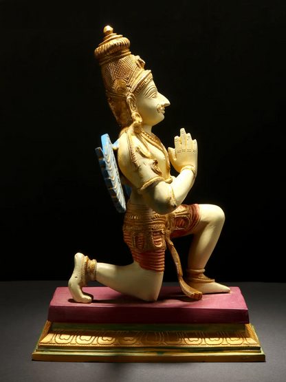 ब्रसौर® पीतल गरुड़ प्रतिमा | ऊँचाई 12 इंच और वज़न 5.60 किलोग्राम