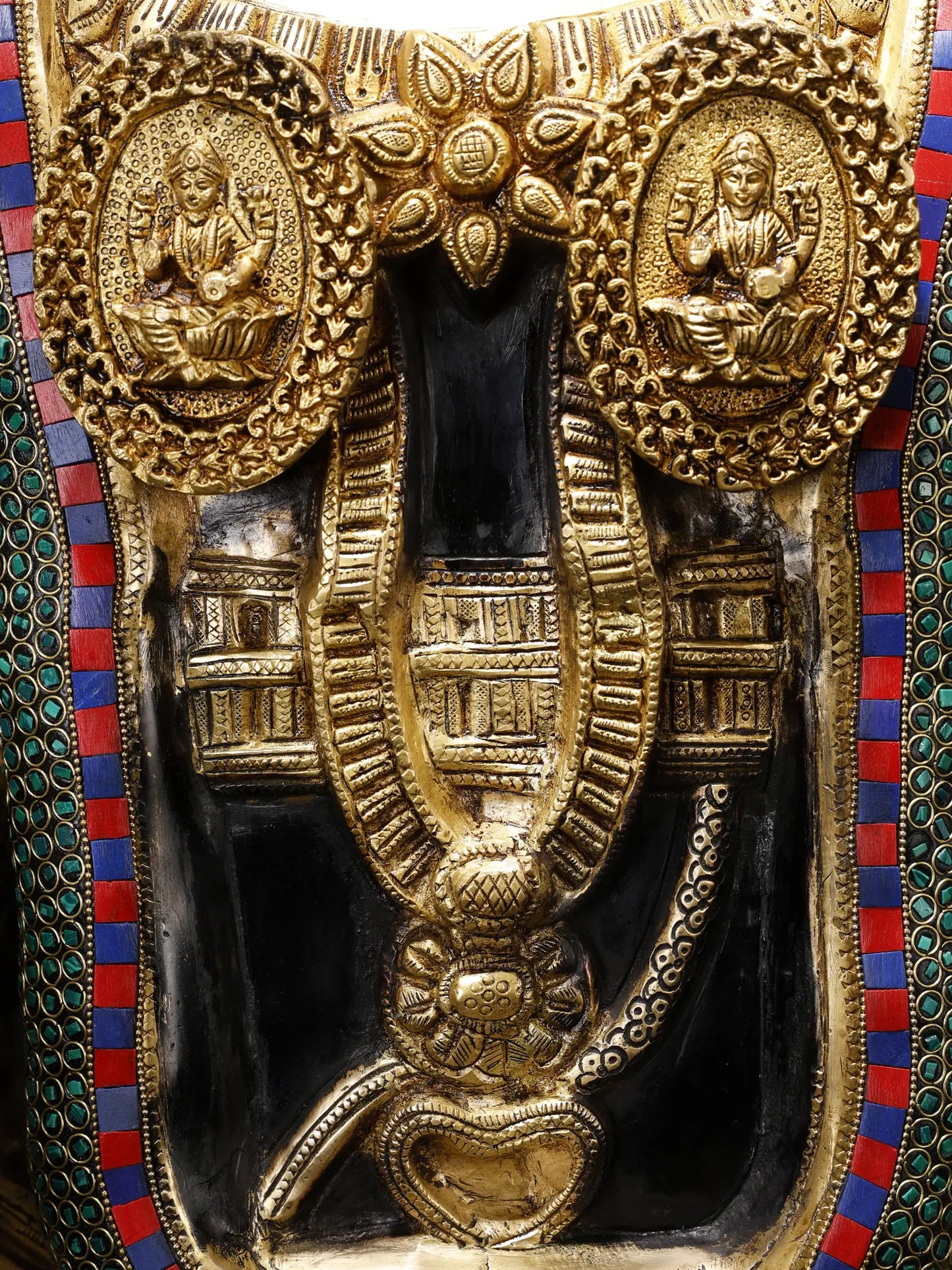 Brassaura® Brass Venkateswara Statue | Height 69 Inches & Weight 103 kg