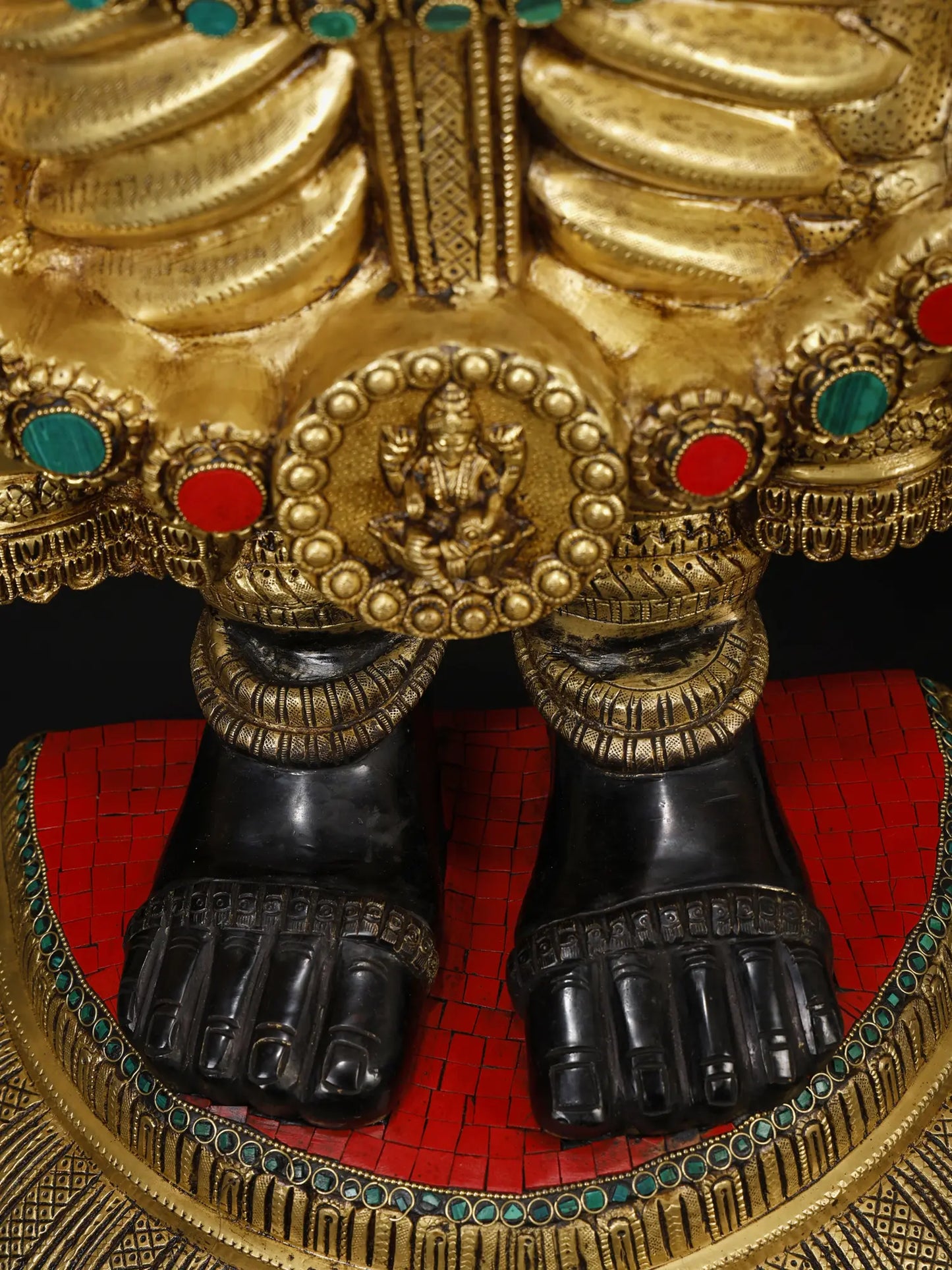 Brassaura® Brass Venkateswara Statue | Height 69 Inches & Weight 103 kg