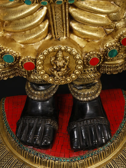 Brassaura® Brass Venkateswara Statue | Height 69 Inches & Weight 103 kg