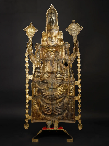 Brassaura® Brass Venkateswara Statue | Height 69 Inches & Weight 103 kg