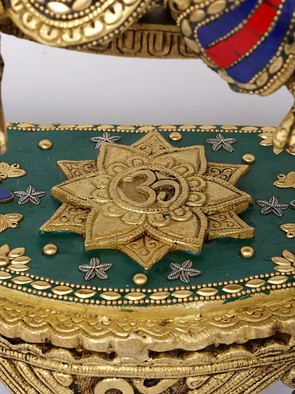 Brassaura® Brass Radha Krishna Statue | Height 29.5 Inches & Weight 19.05 kg