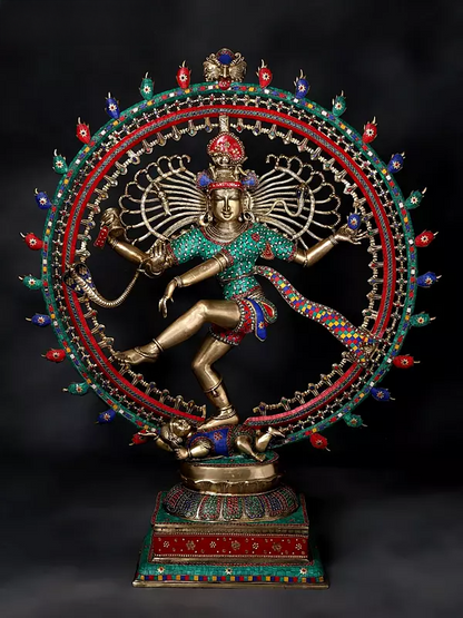 Brassaura® Brass Nataraj Statue | Height 48 Inches & Weight 58 kg