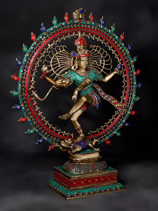 Brassaura® Brass Nataraj Statue | Height 48 Inches & Weight 58 kg
