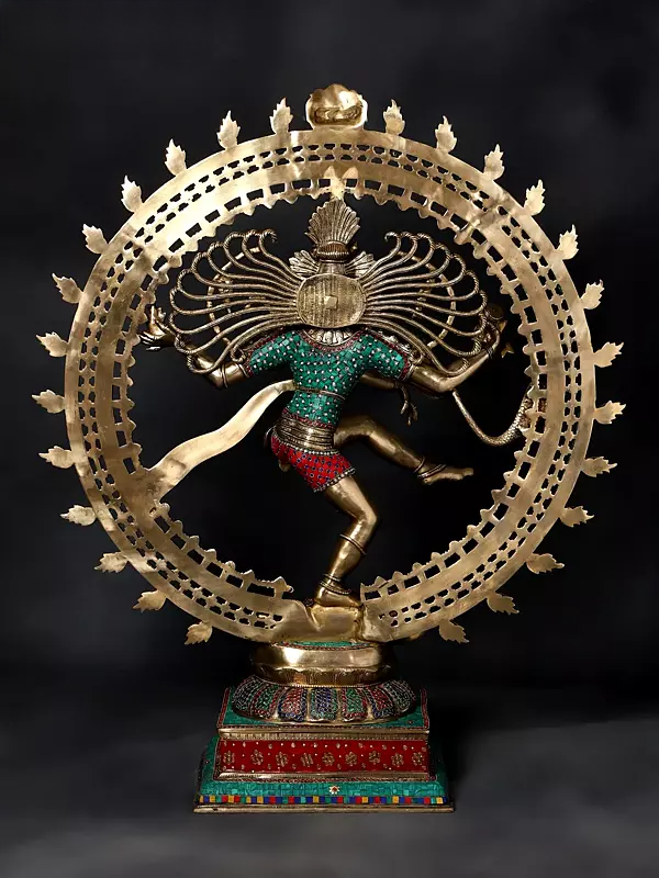 Brassaura® Brass Nataraj Statue | Height 48 Inches & Weight 58 kg