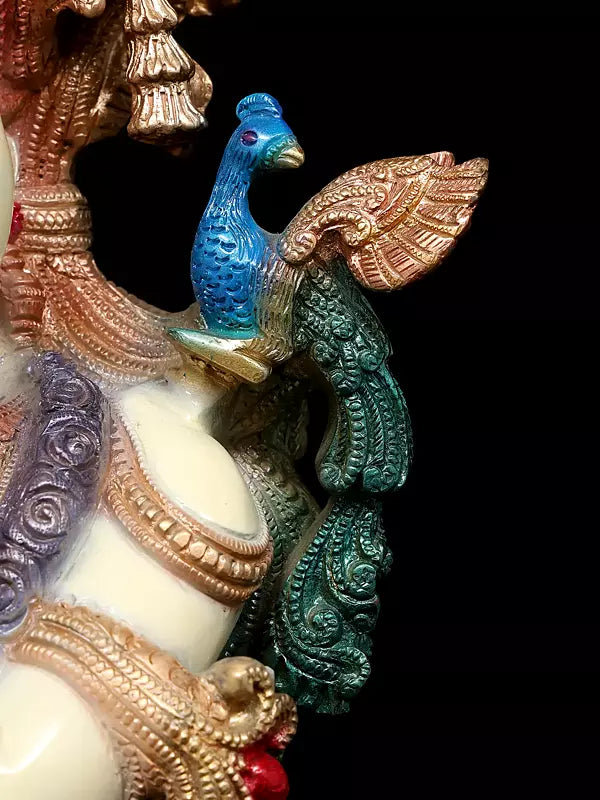 Brassaura® Brass Radha Krishna Statue | Height 26 Inches & Weight 34.23 kg