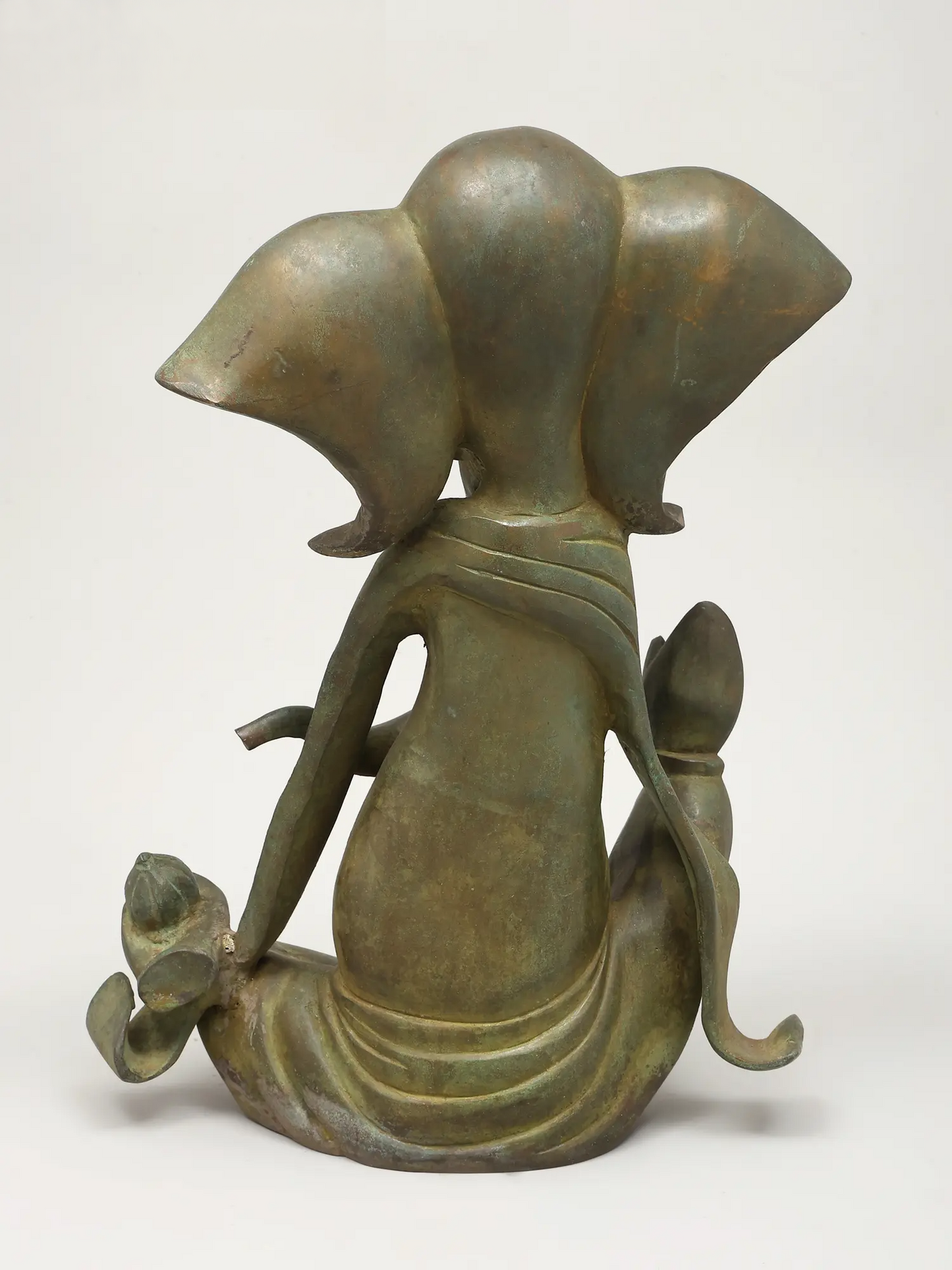 Brassaura™ Modern Brass Ganesha Statue | Height 16 Inches & Weight 9.08 kgs