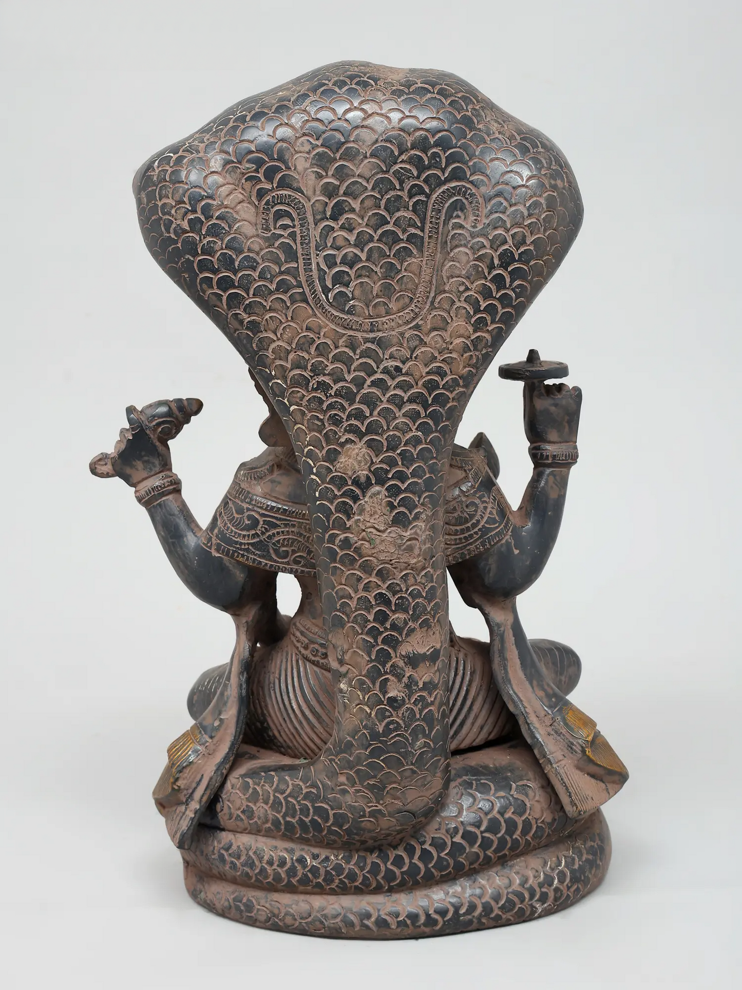 Brassaura® Brass Vishnu Statue | Height 13 Inches & Weight 7.09 kg