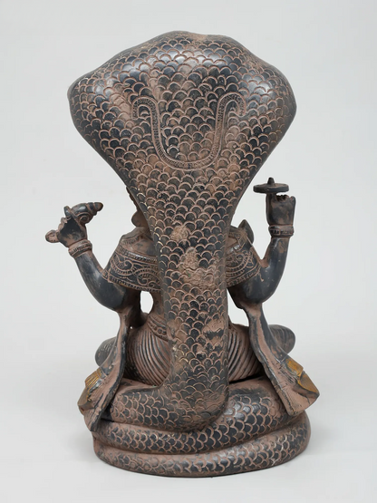 Brassaura® Brass Vishnu Statue | Height 13 Inches & Weight 7.09 kg