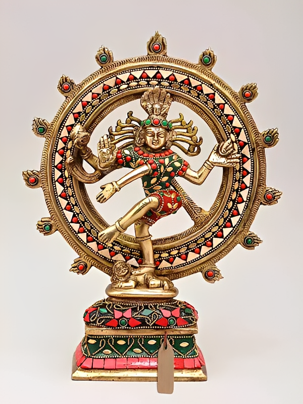 Brassaura™ Brass Nataraj Statue | Height 12 Inches & Weight 2.93 kg