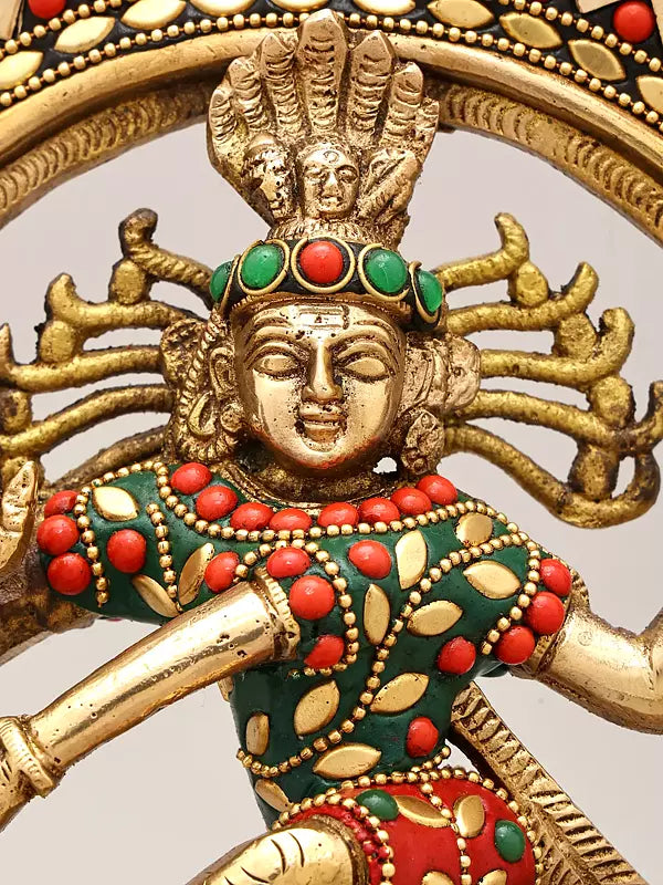 Brassaura™ Brass Nataraj Statue | Height 12 Inches & Weight 2.93 kg