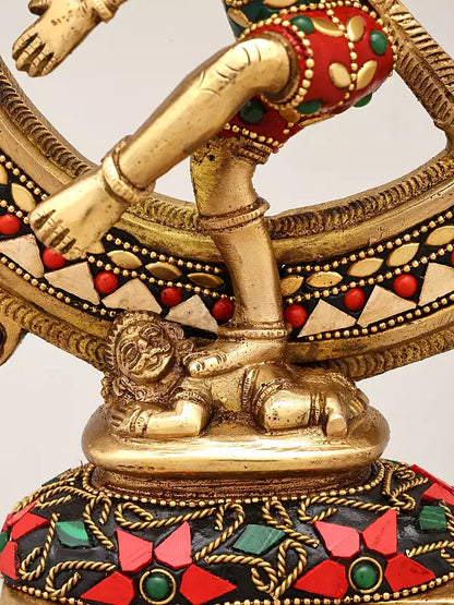 Brassaura™ Brass Nataraj Statue | Height 12 Inches & Weight 2.93 kg