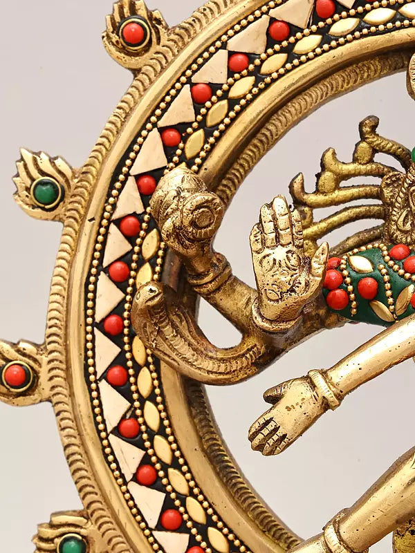Brassaura™ Brass Nataraj Statue | Height 12 Inches & Weight 2.93 kg