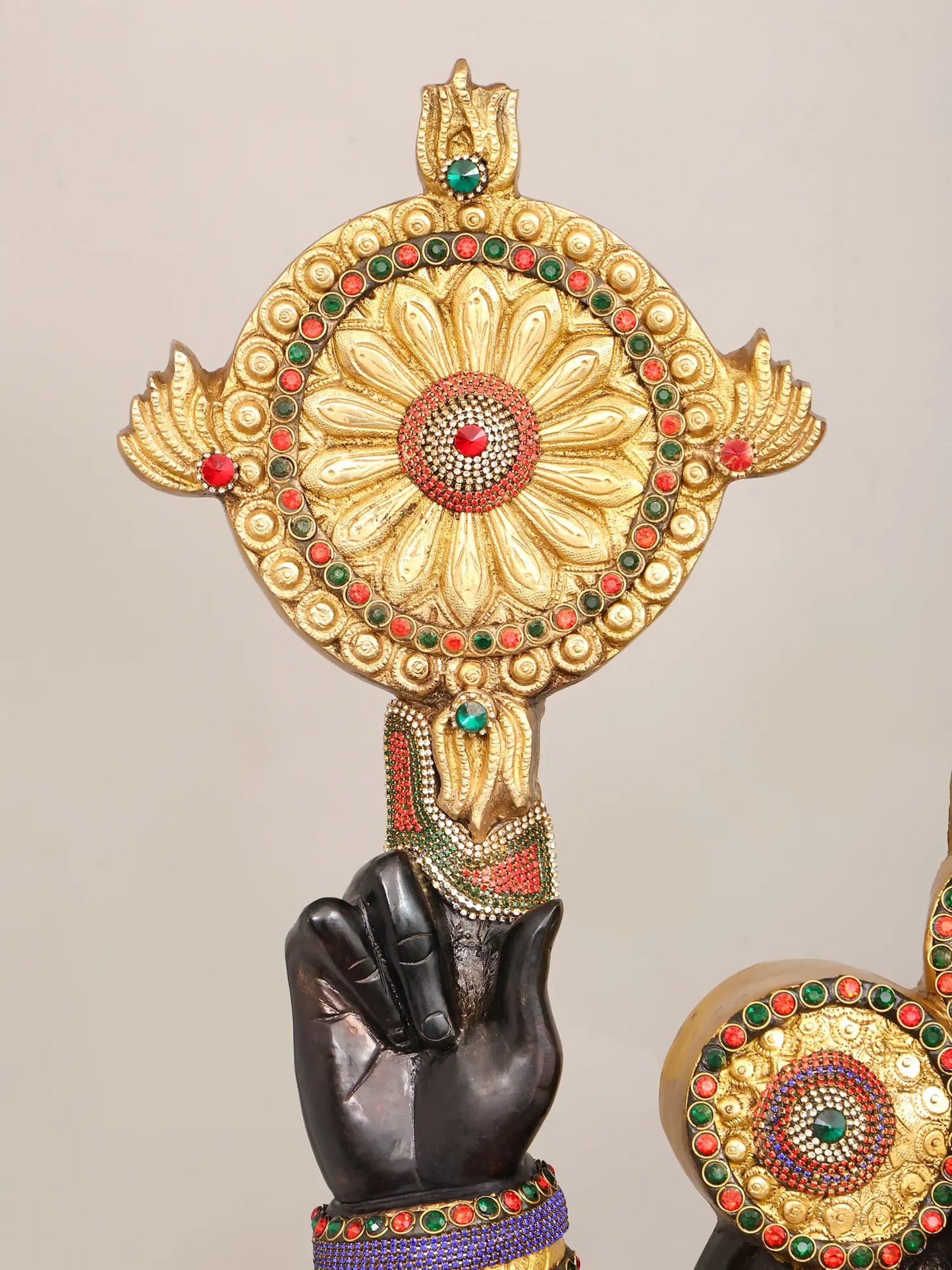 Brassaura® Brass Venkateswara Statue | Height 67 Inches & Weight 106 kg