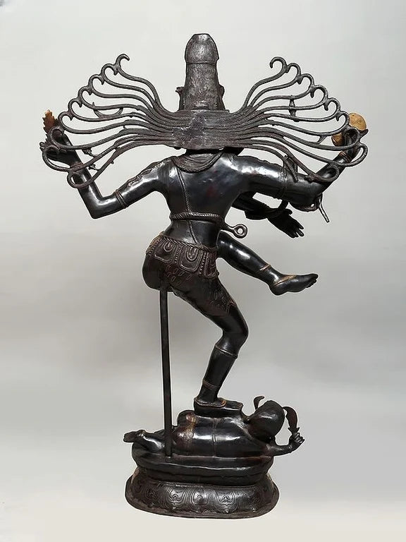 Brassaura® Brass Dancing Shiva Nataraja Sculpture | Height 57 Inches