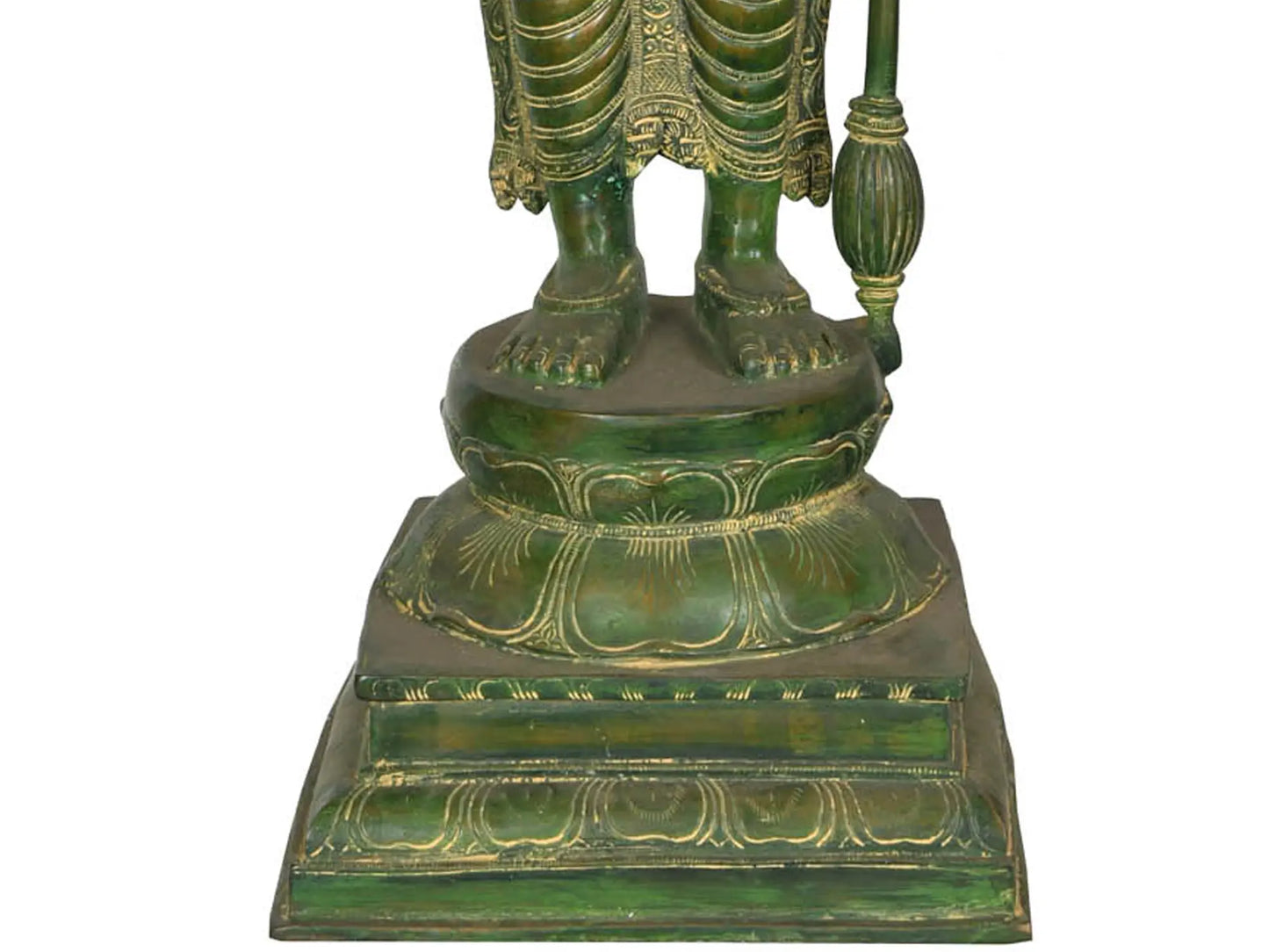 Brassaura® Brass Vishnu Statue | Height 38 Inches & Weight 27.40 kg