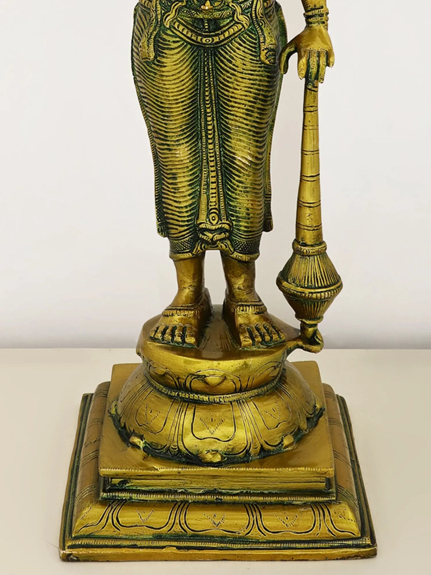 Brassaura® Brass Vishnu Statue | Height 20 Inches & Weight 6.80 kg