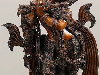 Brassaura® Brass Krishna Statue | Height 25 Inches & Weight 16.10 kg