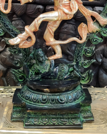 Brassaura™ Handcrafted Brass Lord Shiva Nataraja Statue | Height 21 Inches & Weight 12 Kgs