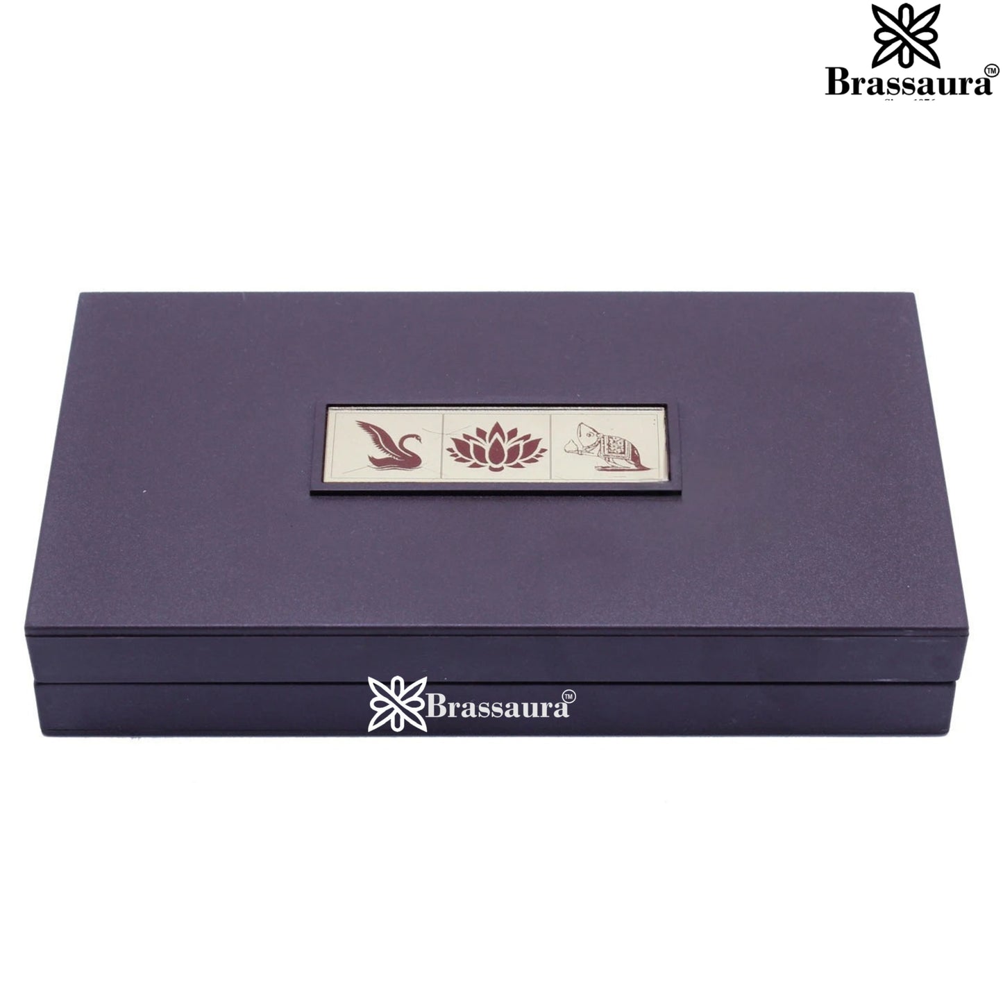Brass Classic Lakshmi Ganesh Saraswati Weight 0.4 Kg & Height 1.5 Inch