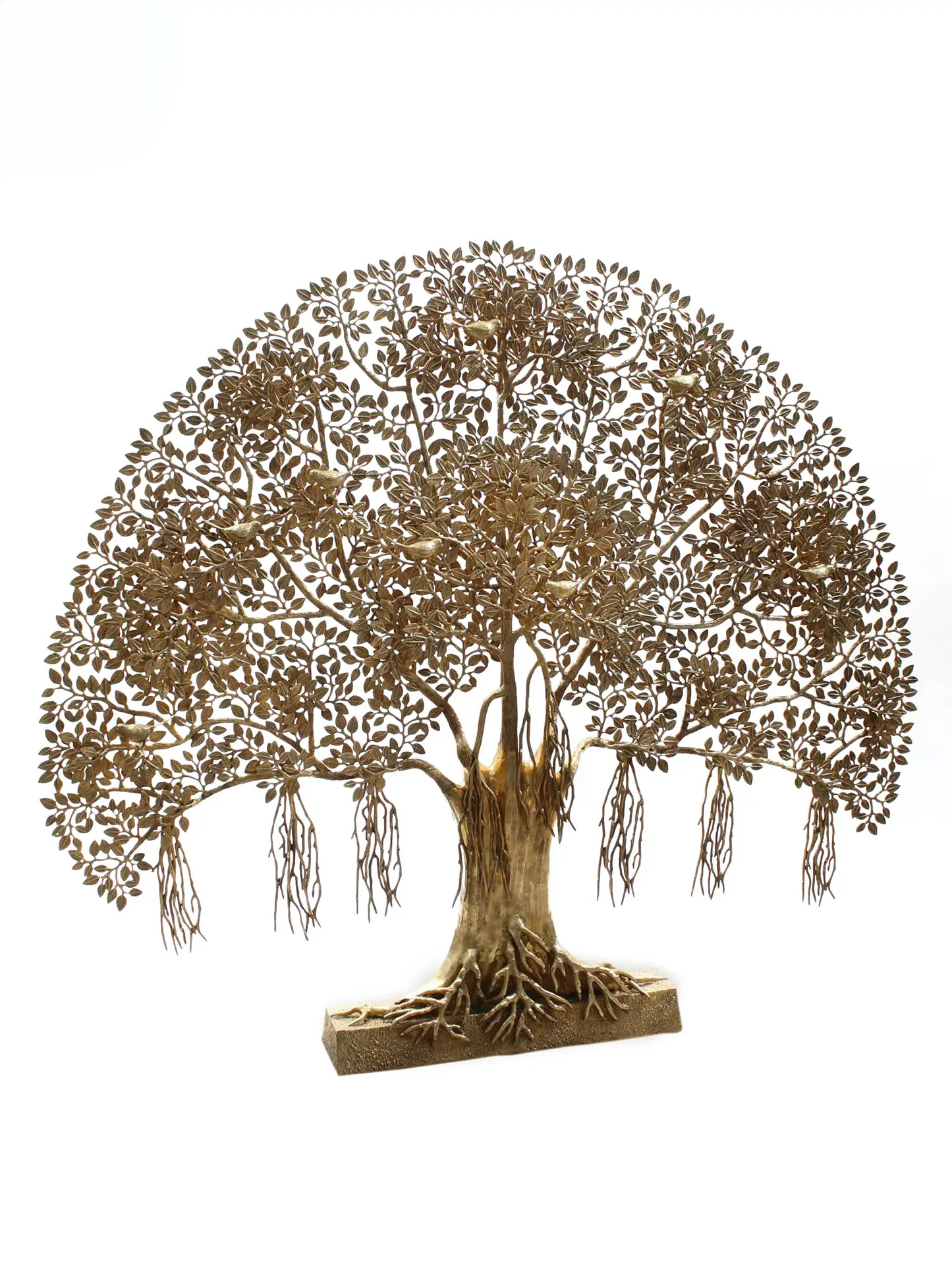 Brassaura® Brass Tree of Life Kalpvriksha Statue | Height 57.48 Inches & Weight 68.68 kg