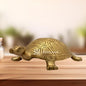 Brass Turtle Idol for Home and Decor Weight 1 Kg Height 5 cm