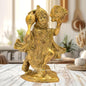 Brass Hanuman with parvat Idol for Home and Decor Weight .6 Kg Height 10 cm