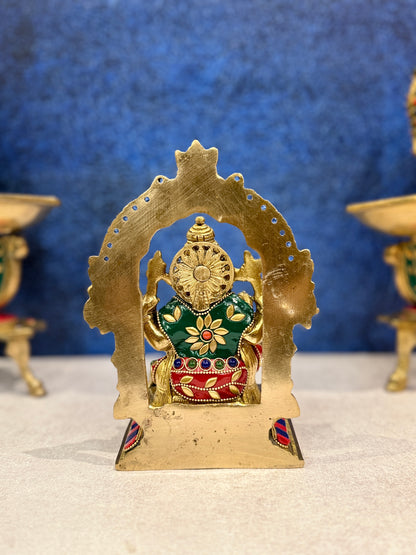 Brassaura® Brass Ganesha Statue | Height 7 Inches