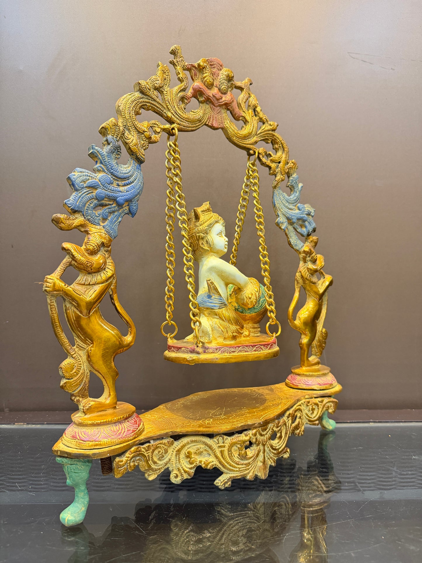 Brassaura® Brass Ladoo Gopal Restaurant | Height 17 Inches