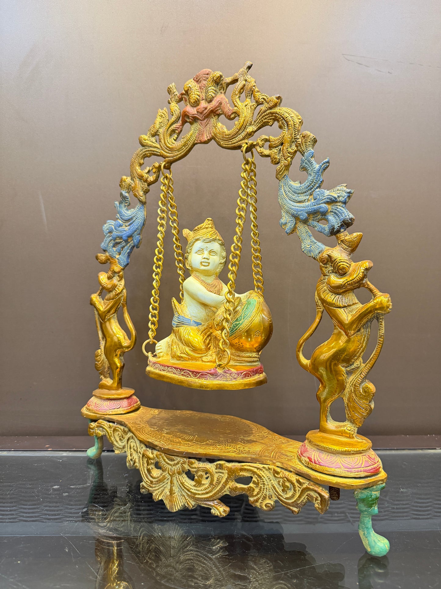 Brassaura® Brass Ladoo Gopal Restaurant | Height 17 Inches
