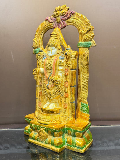 Brassaura® Brass Balaji Statue | Height 21 Inches