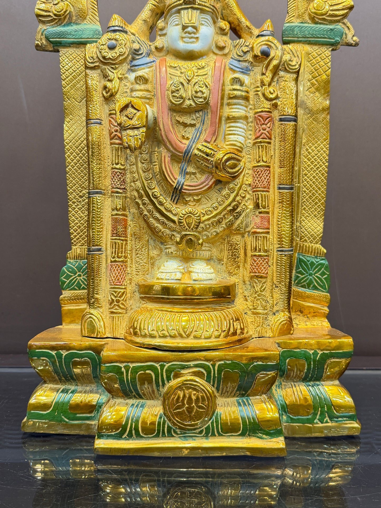 Brassaura® Brass Balaji Statue | Height 21 Inches