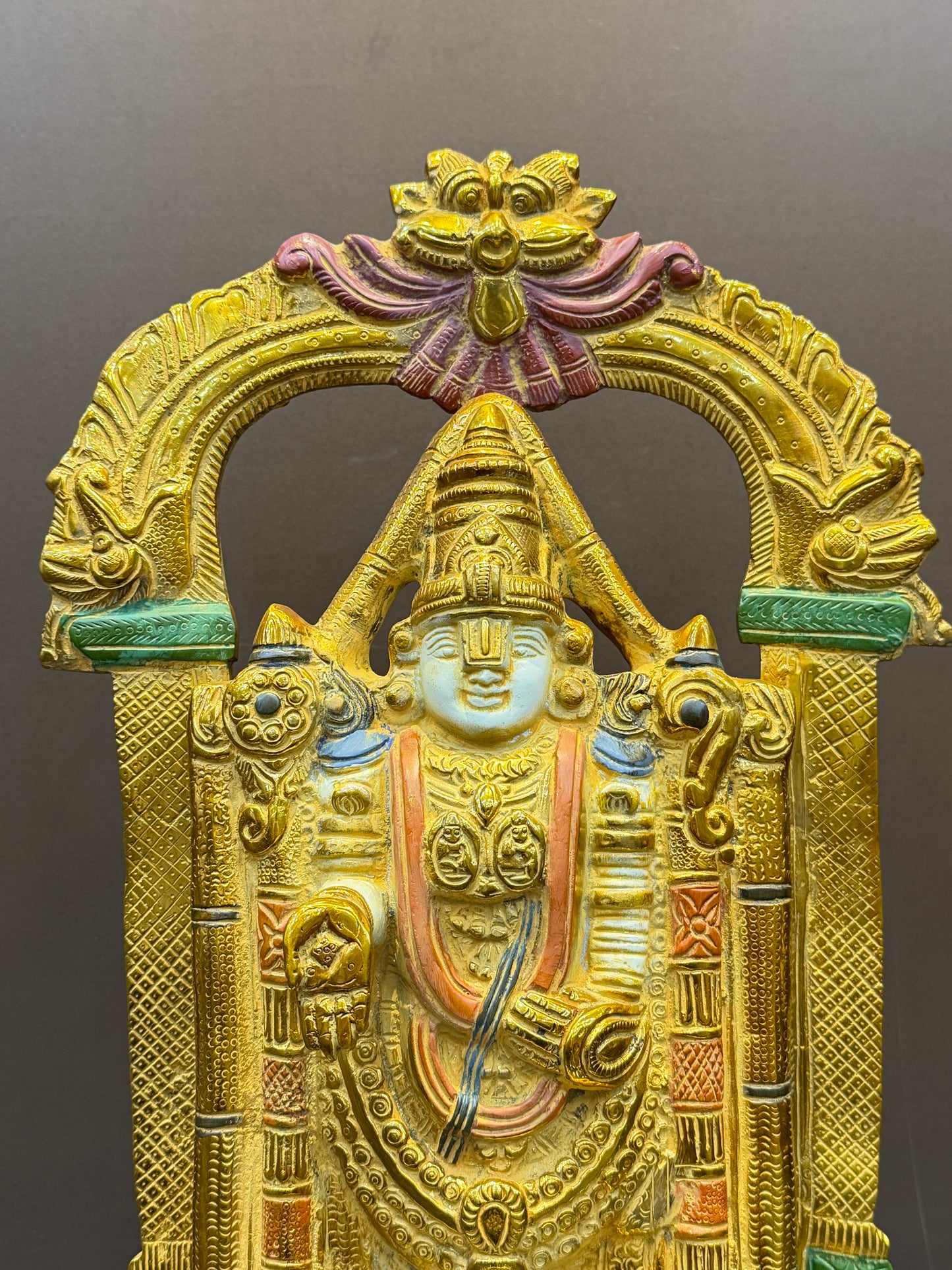Brassaura® Brass Balaji Statue | Height 21 Inches