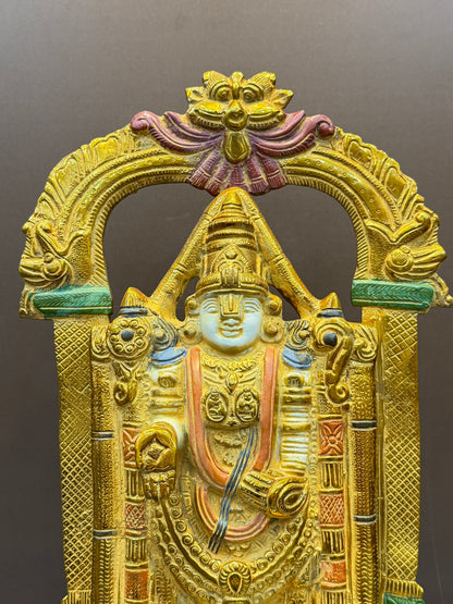 Brassaura® Brass Balaji Statue | Height 21 Inches