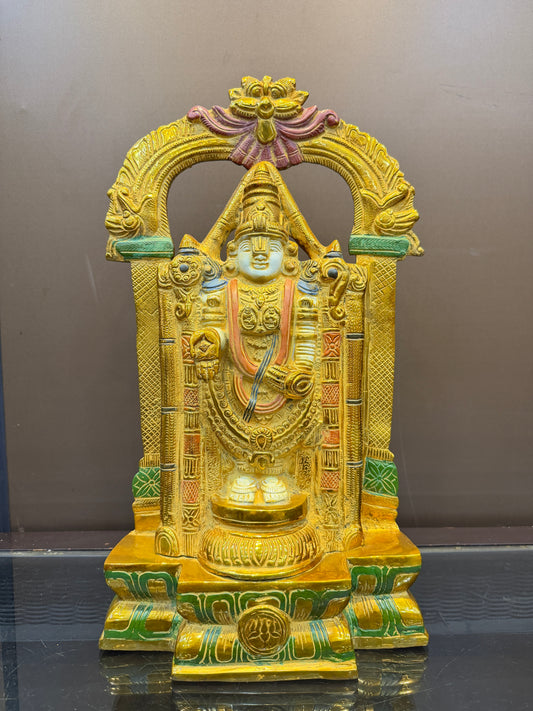 Brassaura® Brass Balaji Statue | Height 21 Inches