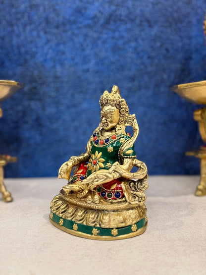 Brassaura® Brass Kuber Statue | Height 6 Inches