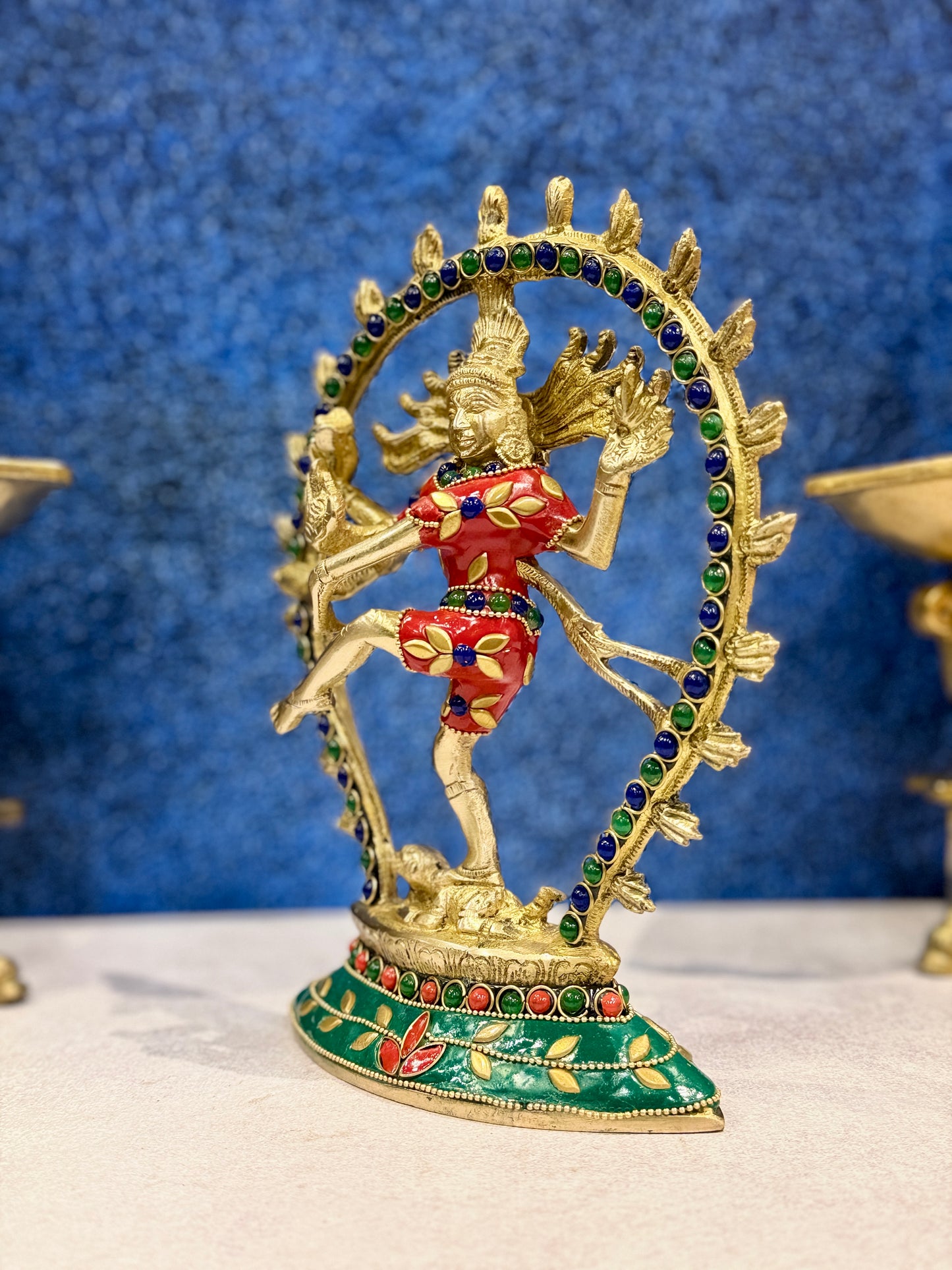Brassaura® Brass Nataraj Statue | Height 8.5 Inches