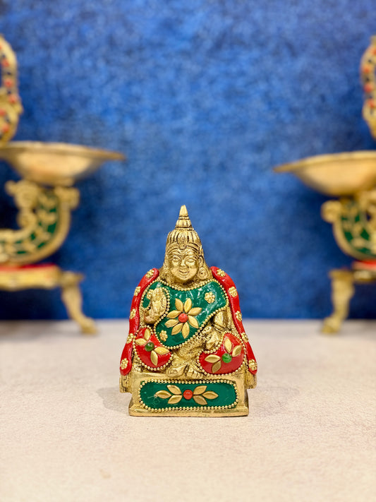 Brassaura® Brass Kuber Statue | Height 4.5 Inches