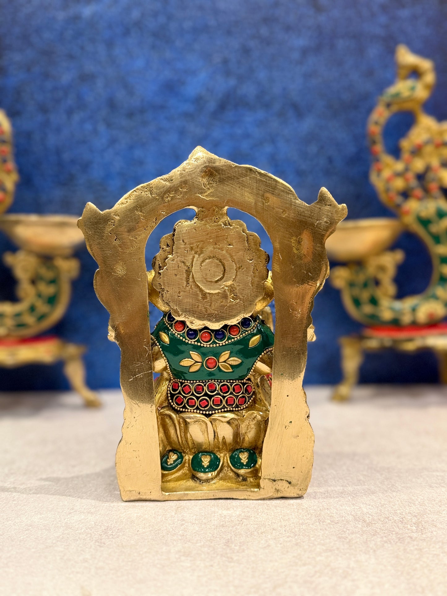 Brassaura® Brass Ganesha Statue | Height 8 Inches