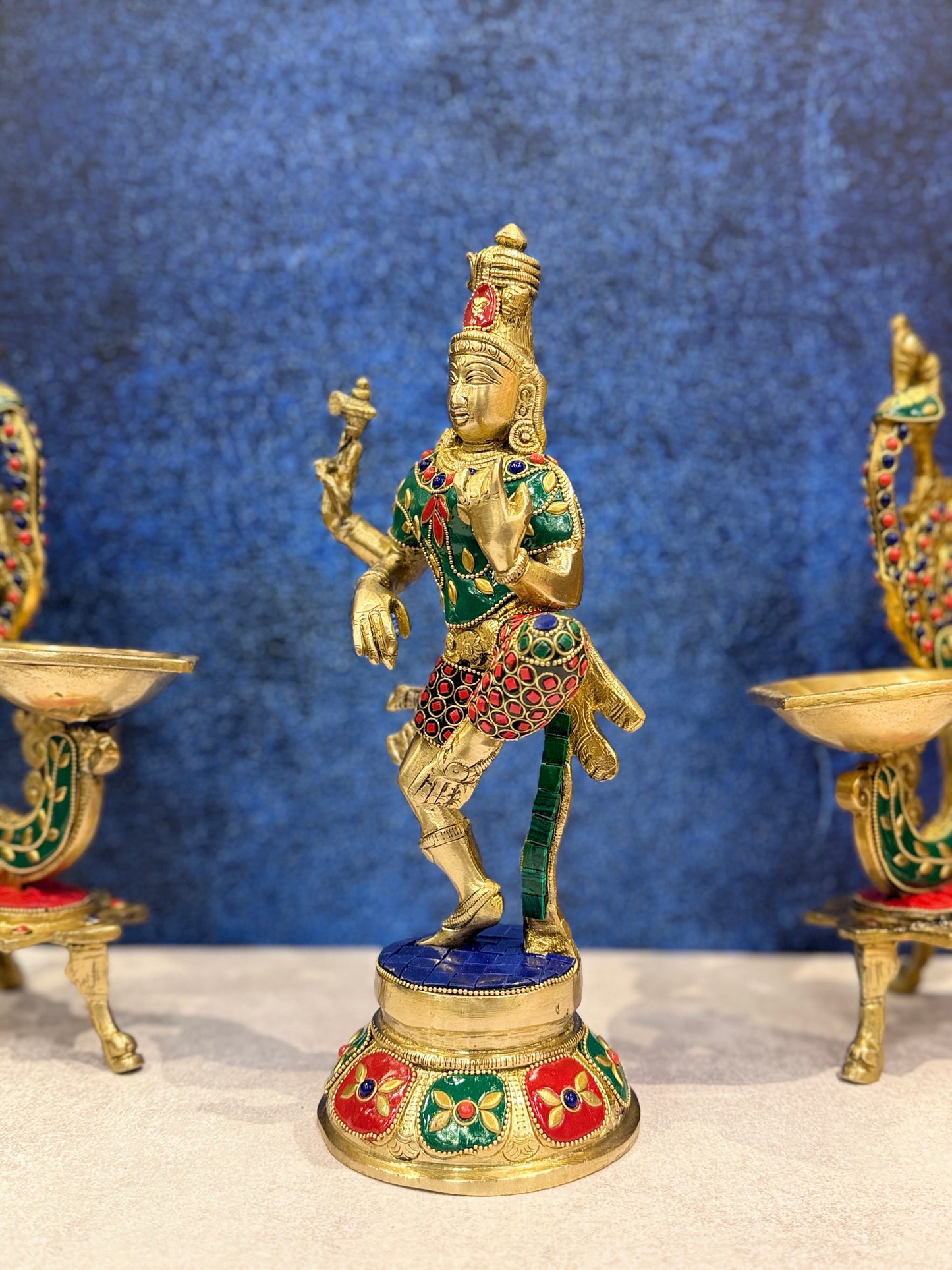 Brassaura® Brass Nataraja Statue | Height 12 Inches
