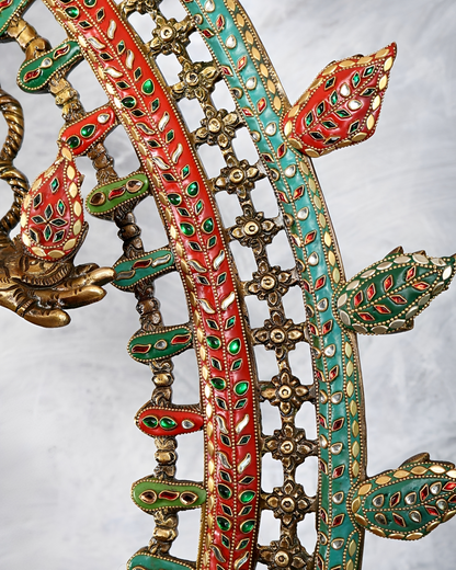 Brassaura® Brass Lord Shiva as Nataraja Statue | Height 47 Inches